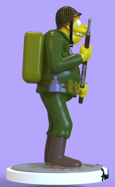 HELLFISH ARNIE GUMBLE - PARTS AND COMPLETE 3D print model_4