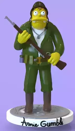 HELLFISH ARNIE GUMBLE - PARTS AND COMPLETE 3D print model