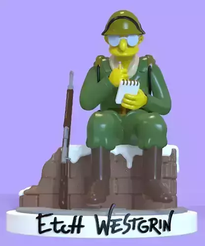 HELLFISH ETCH WESTGRIN - PARTS AND COMPLETE 3D print model