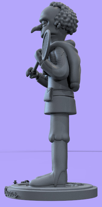 HELLFISH MONTI BURNS - PARTS AND COMPLETE 3D print model_10