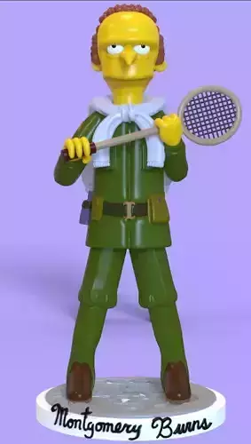 HELLFISH MONTI BURNS - PARTS AND COMPLETE