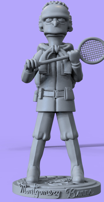 HELLFISH MONTI BURNS - PARTS AND COMPLETE 3D print model_8