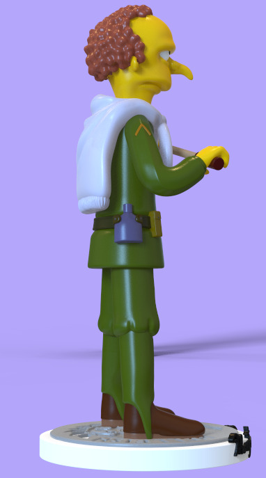 HELLFISH MONTI BURNS - PARTS AND COMPLETE 3D print model_6