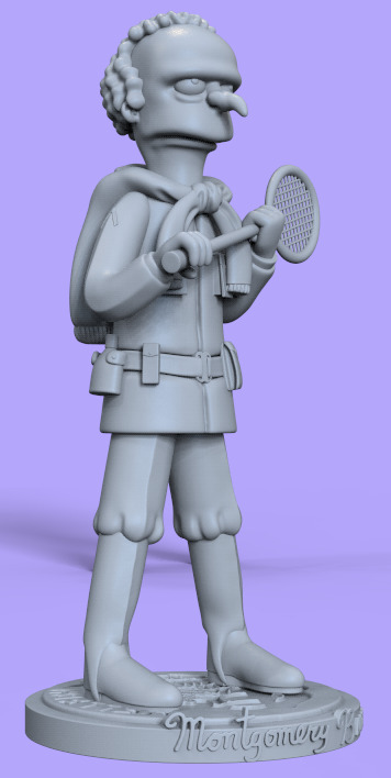 HELLFISH MONTI BURNS - PARTS AND COMPLETE 3D print model_13