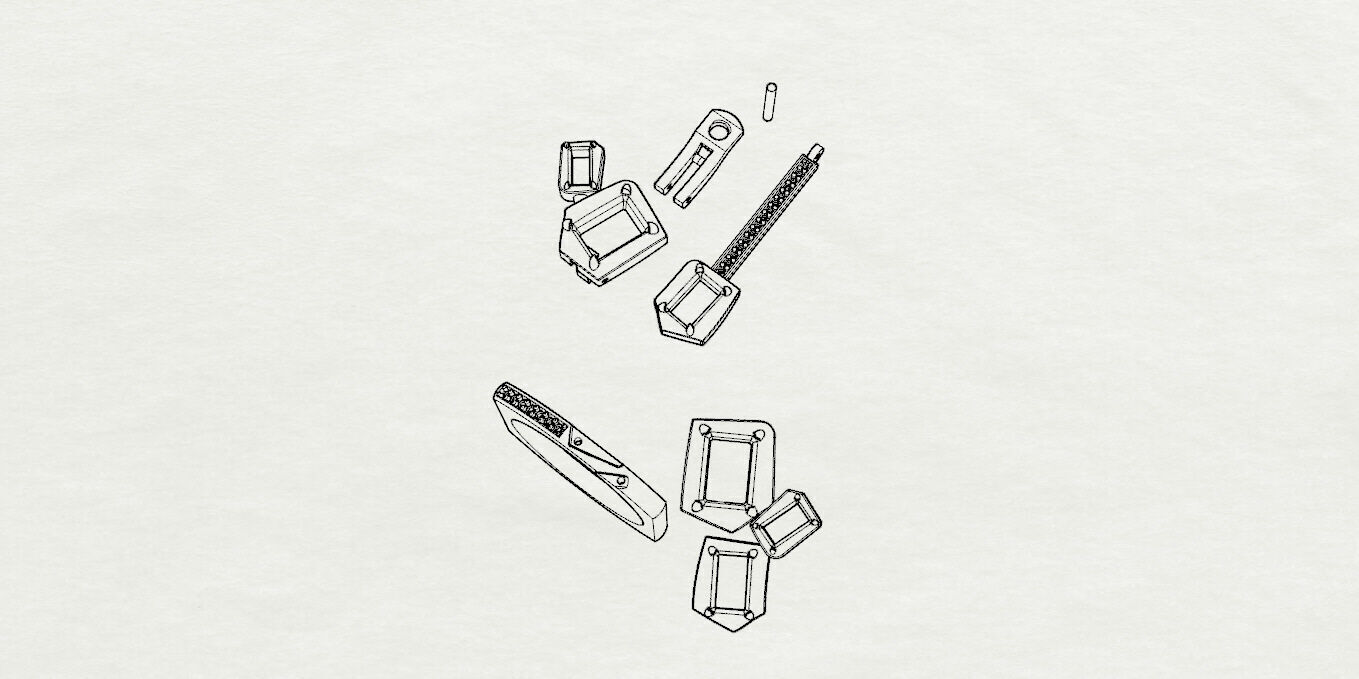 Ring and Earrings 3D print model_20