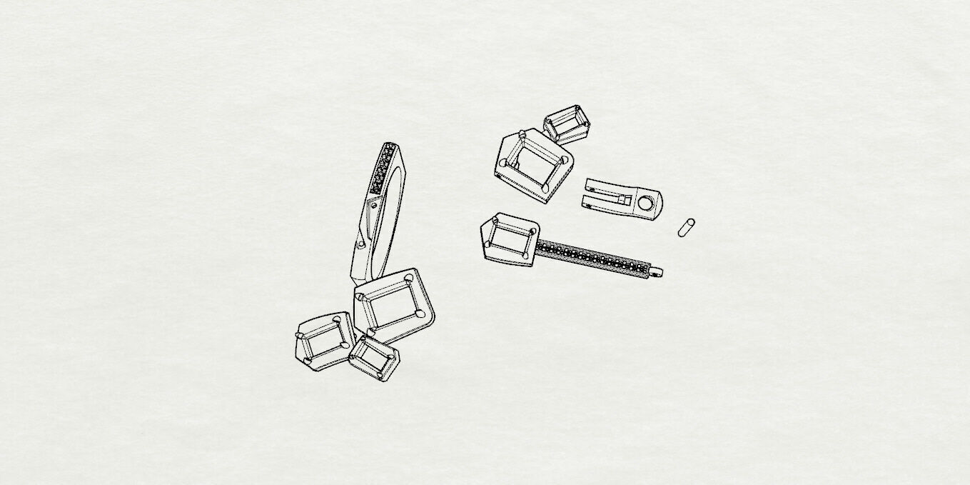 Ring and Earrings 3D print model_21