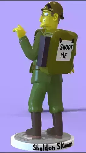 HELLFISH SHELDON SKINNER - PARTS AND COMPLETE