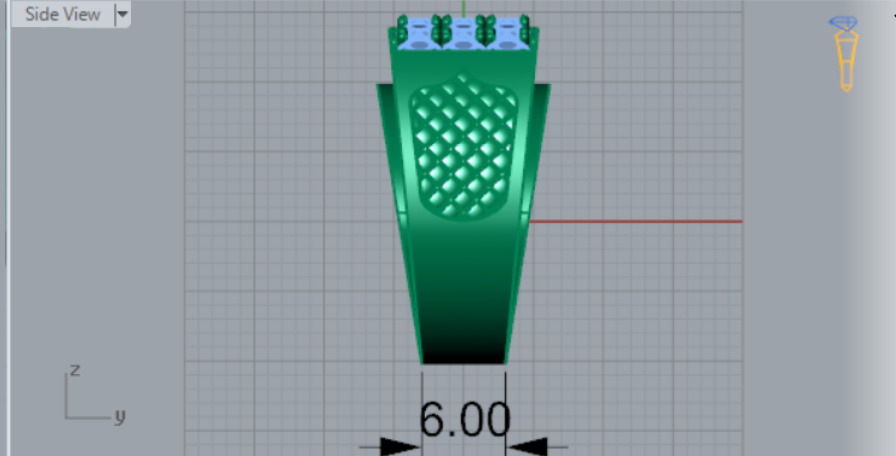 diamond man ring mr0066 3D print model_11