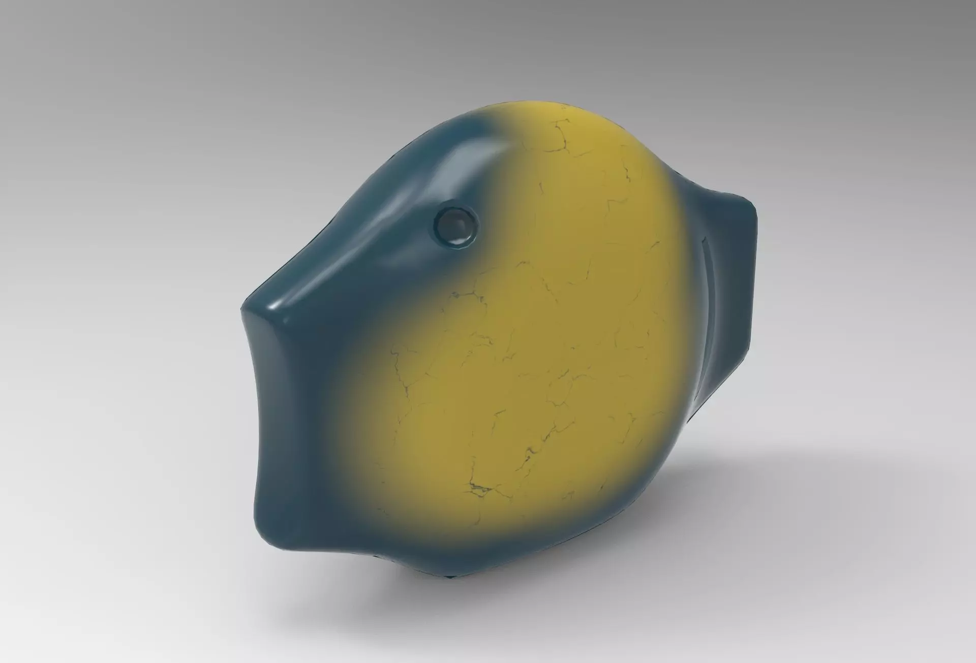 Fishy Decor Low-poly 3D model_0