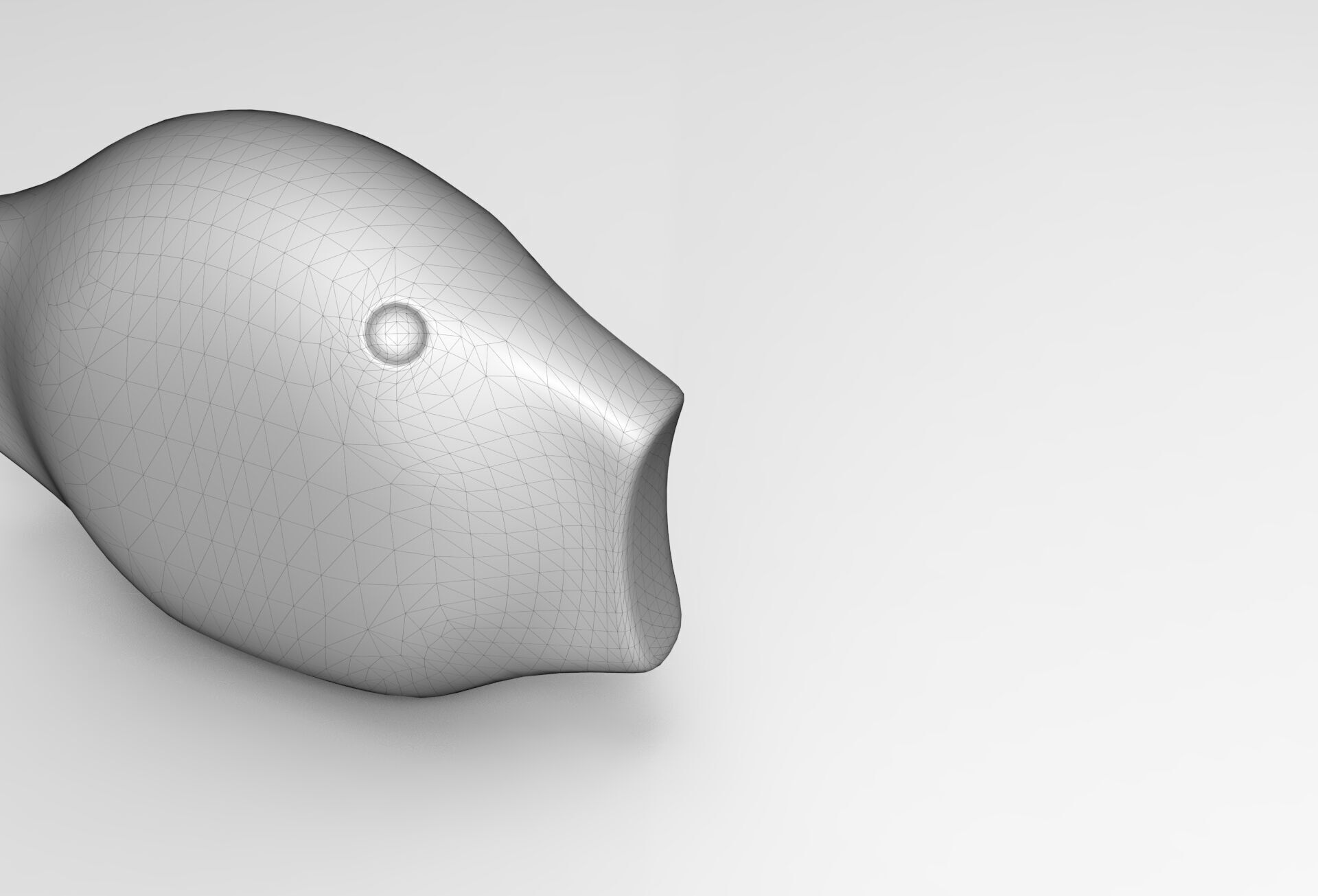 Fishy Decor Low-poly 3D model_6