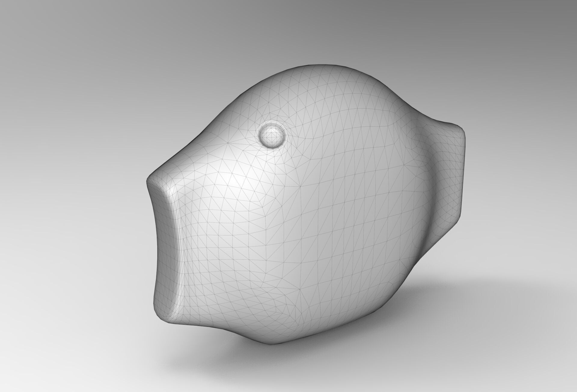 Fishy Decor Low-poly 3D model_5