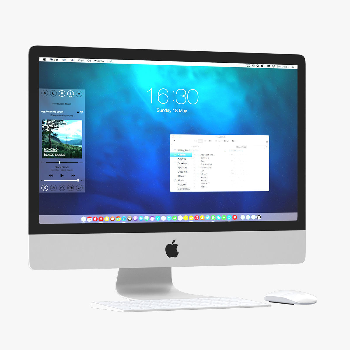 Apple iMac 3D model_6
