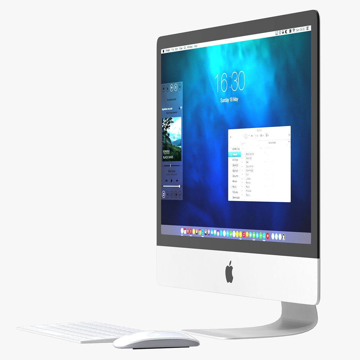 Apple iMac 3D model_3