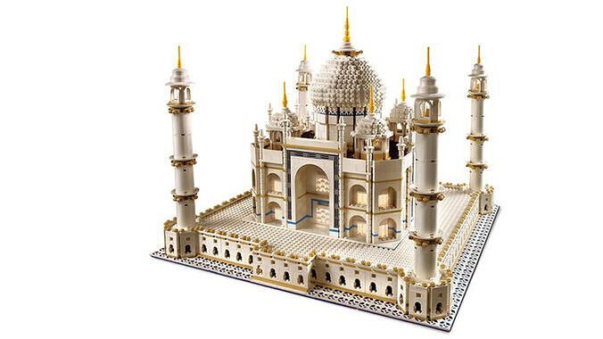 TwindBricks3D - 10256 Taj Mahal 3D print model