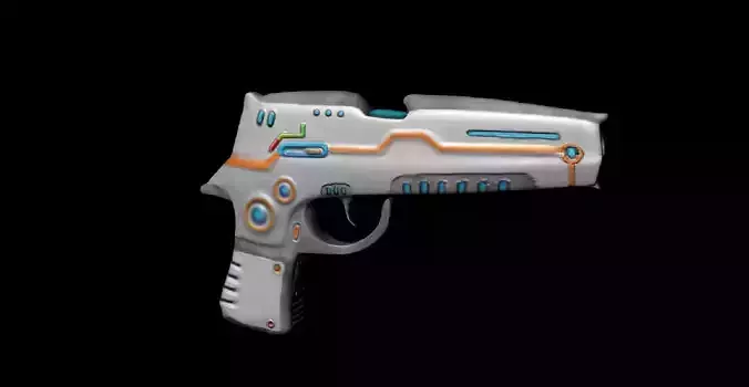 Sci-Fi handgun
