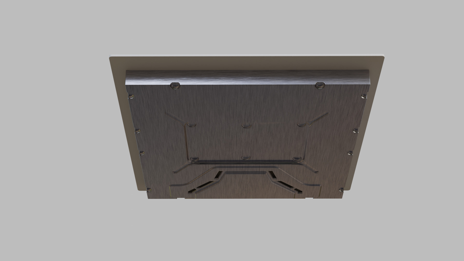 Hansa BHIW67323 inductive cooktop Low-poly 3D model_3