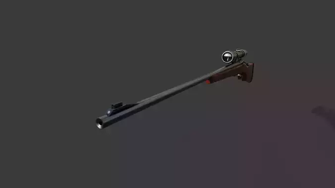 Hunting Rifle Game Ready