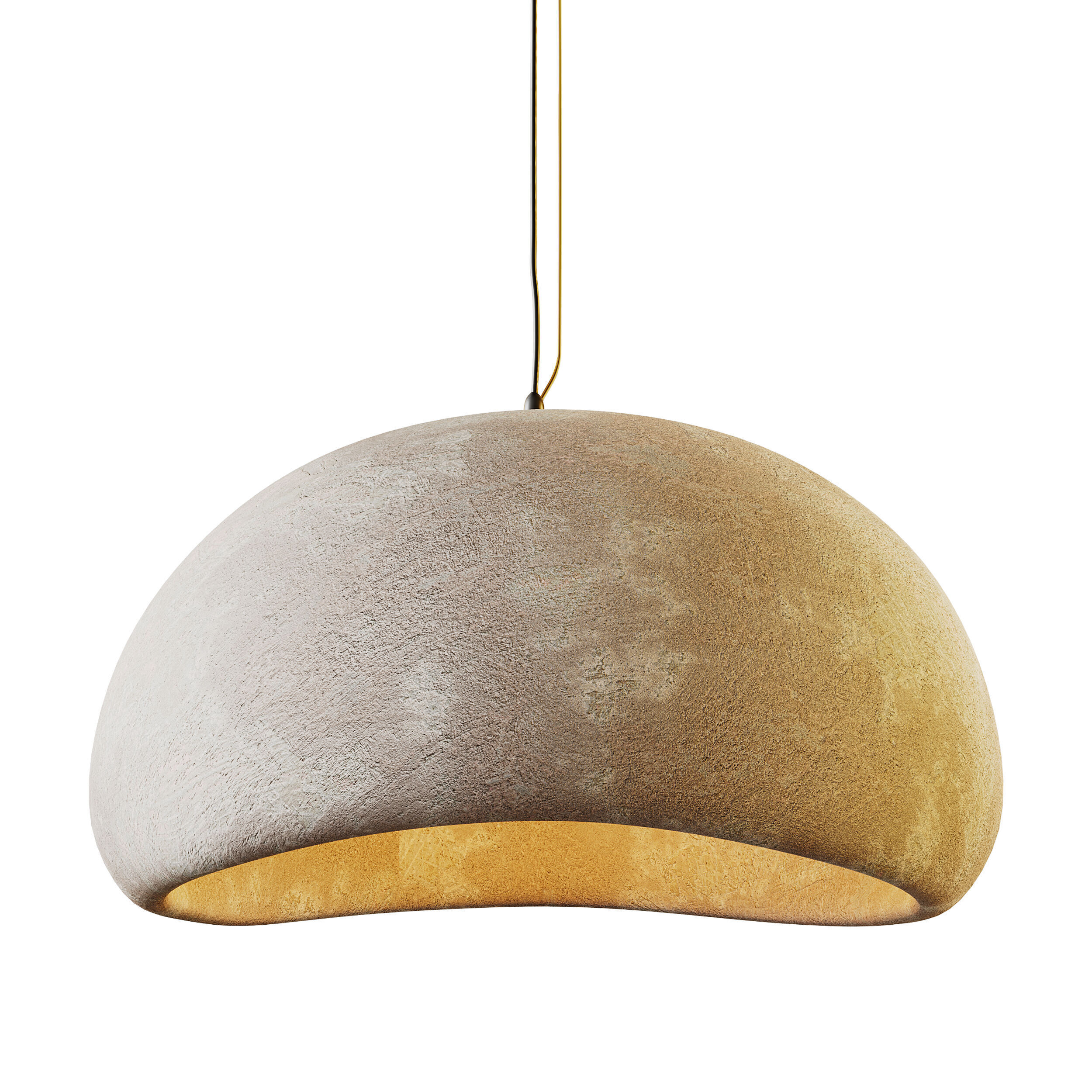 Wabi Sabi Pendant Light B 3D model_11