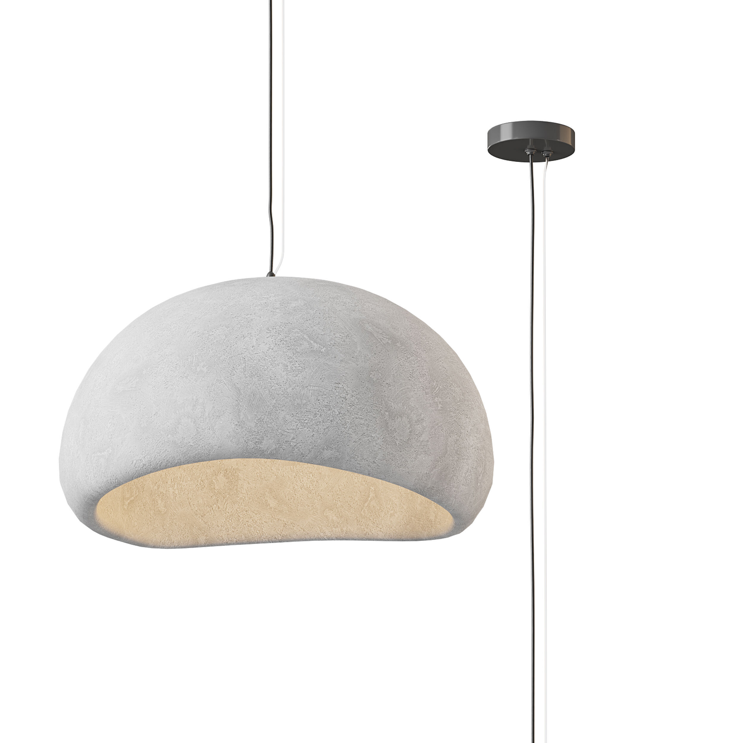 Wabi Sabi Pendant Light B 3D model_5