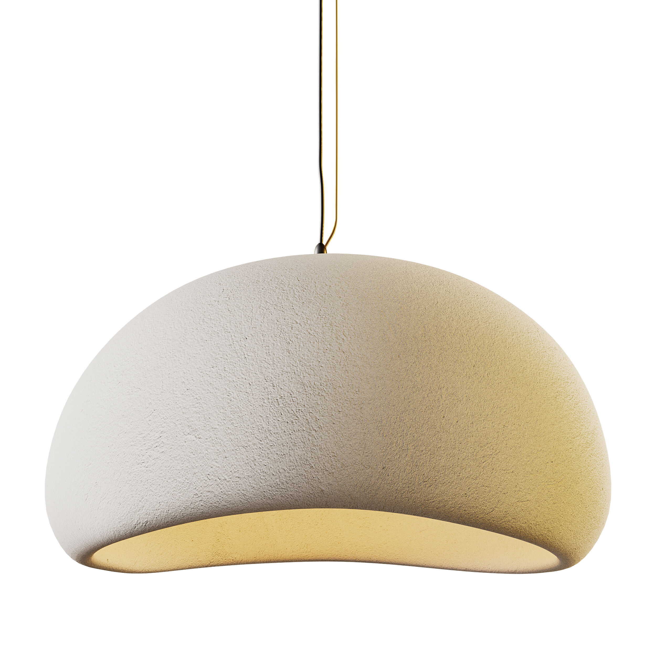Wabi Sabi Pendant Light B 3D model_10