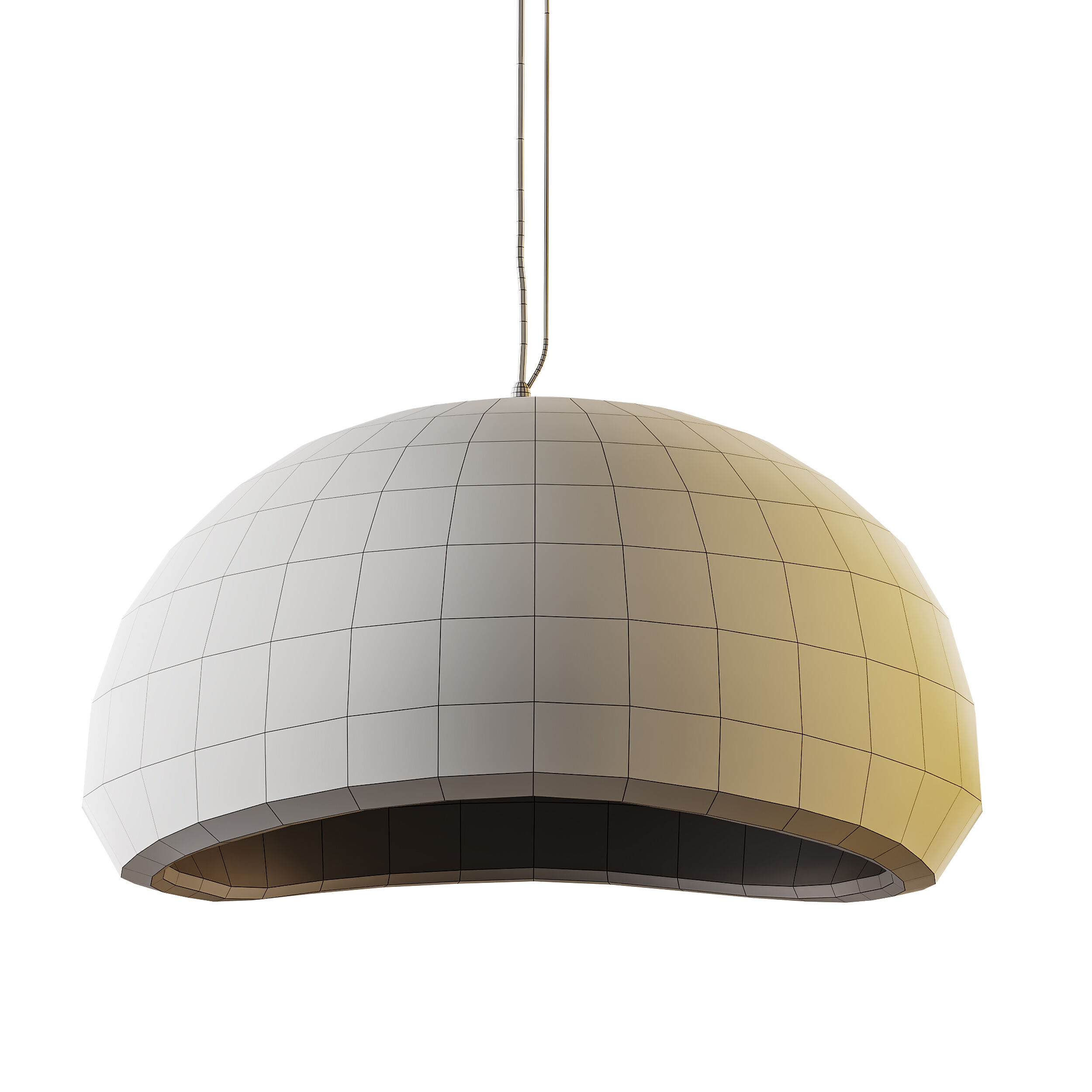 Wabi Sabi Pendant Light B 3D model_13