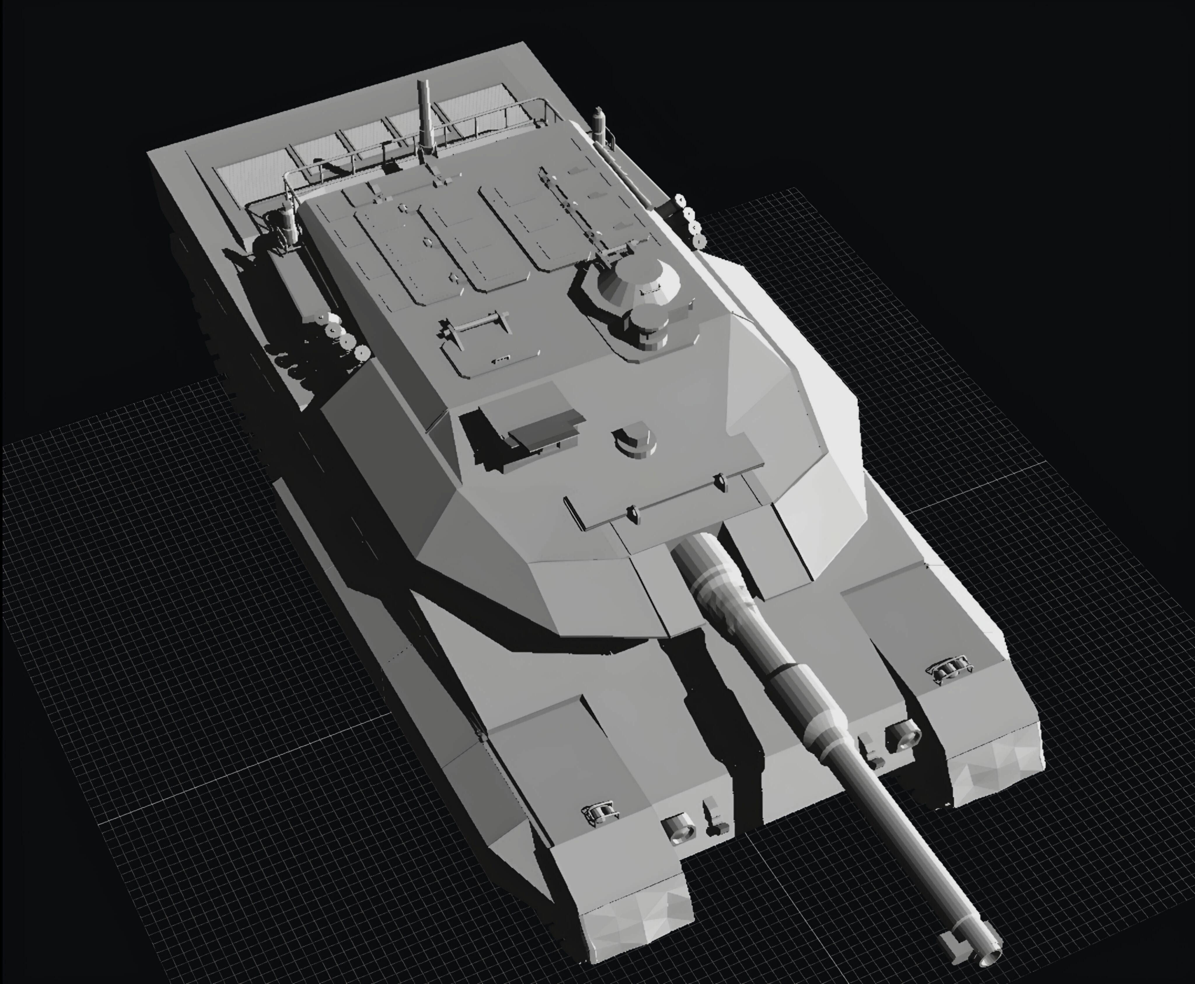 Type 90 g kai jgsdf 3D print model_2