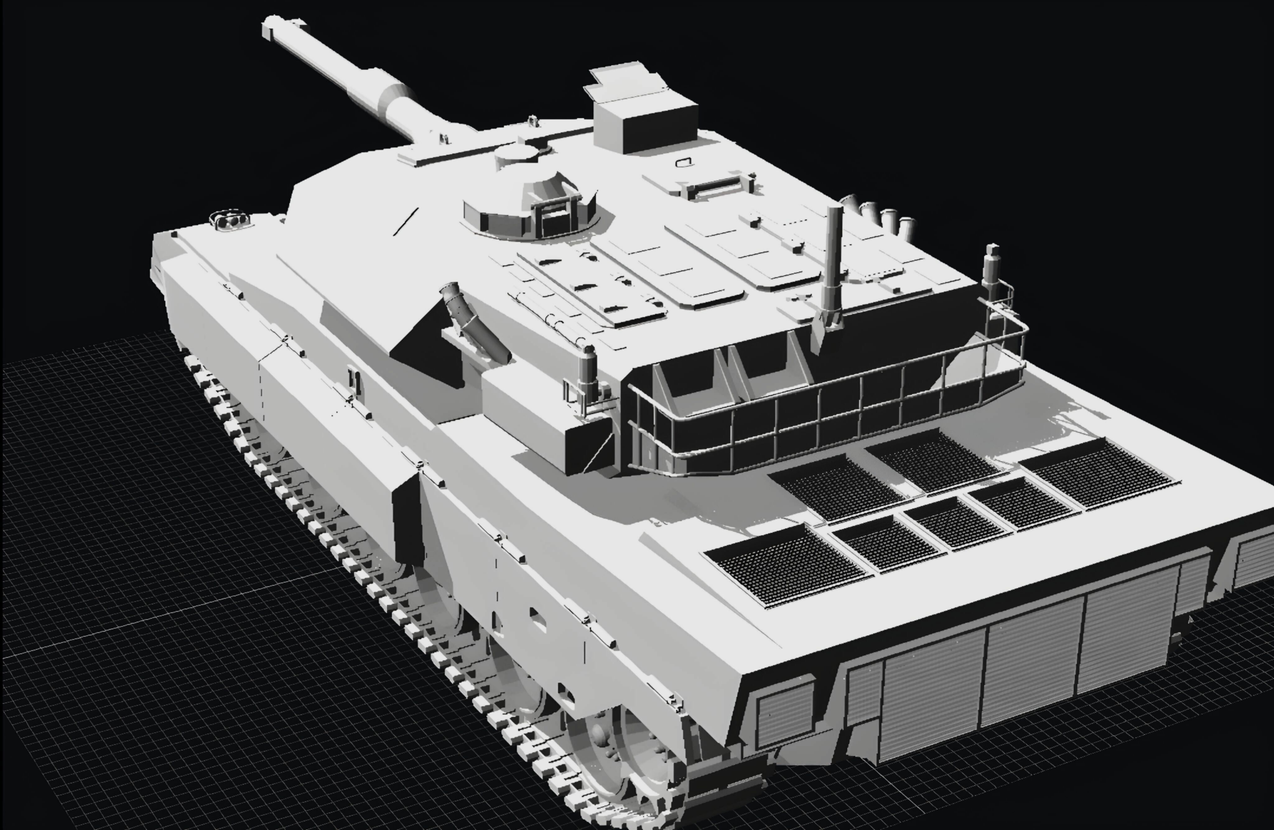 Type 90 g kai jgsdf 3D print model_1