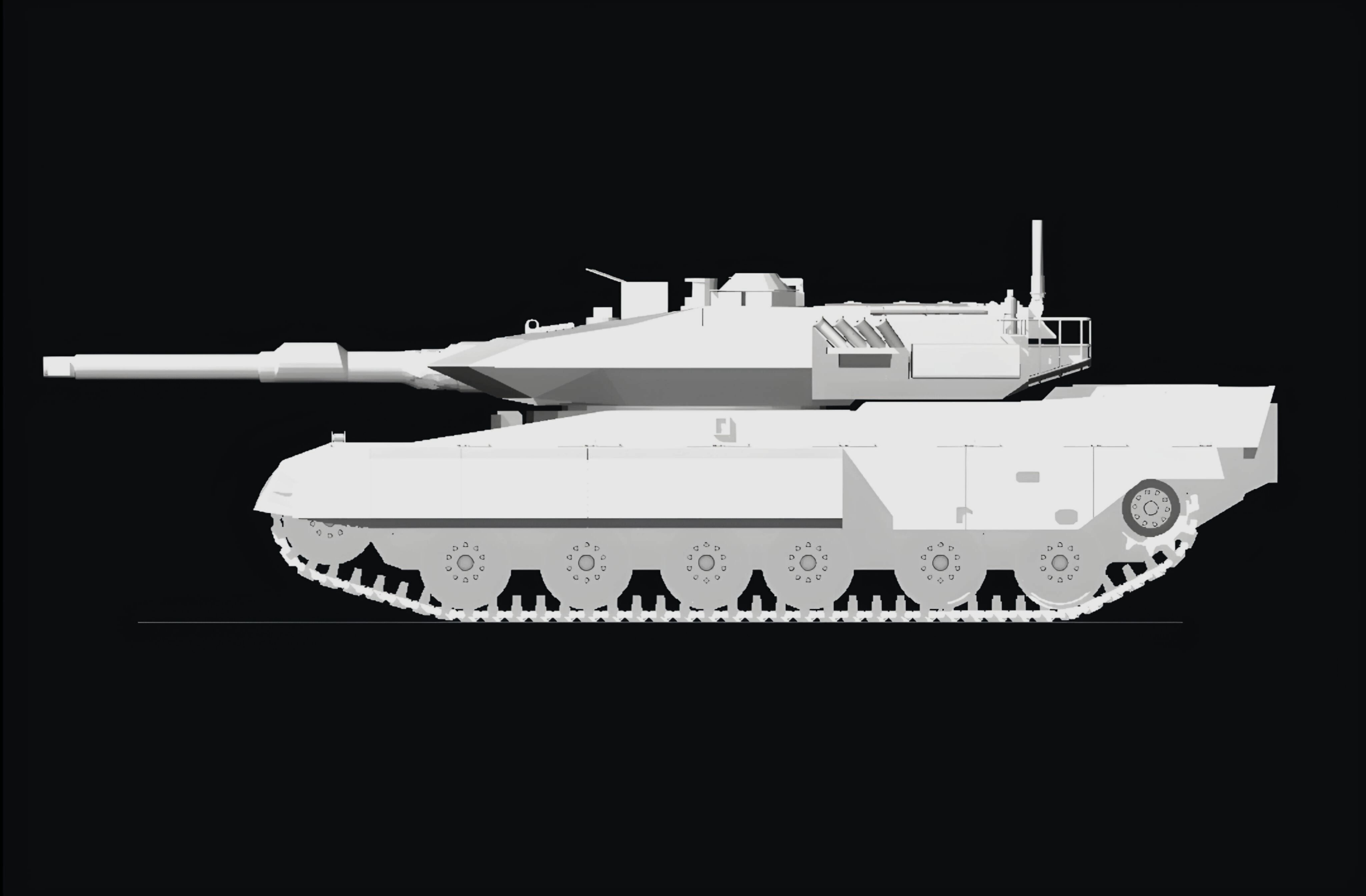 Type 90 g kai jgsdf 3D print model_3