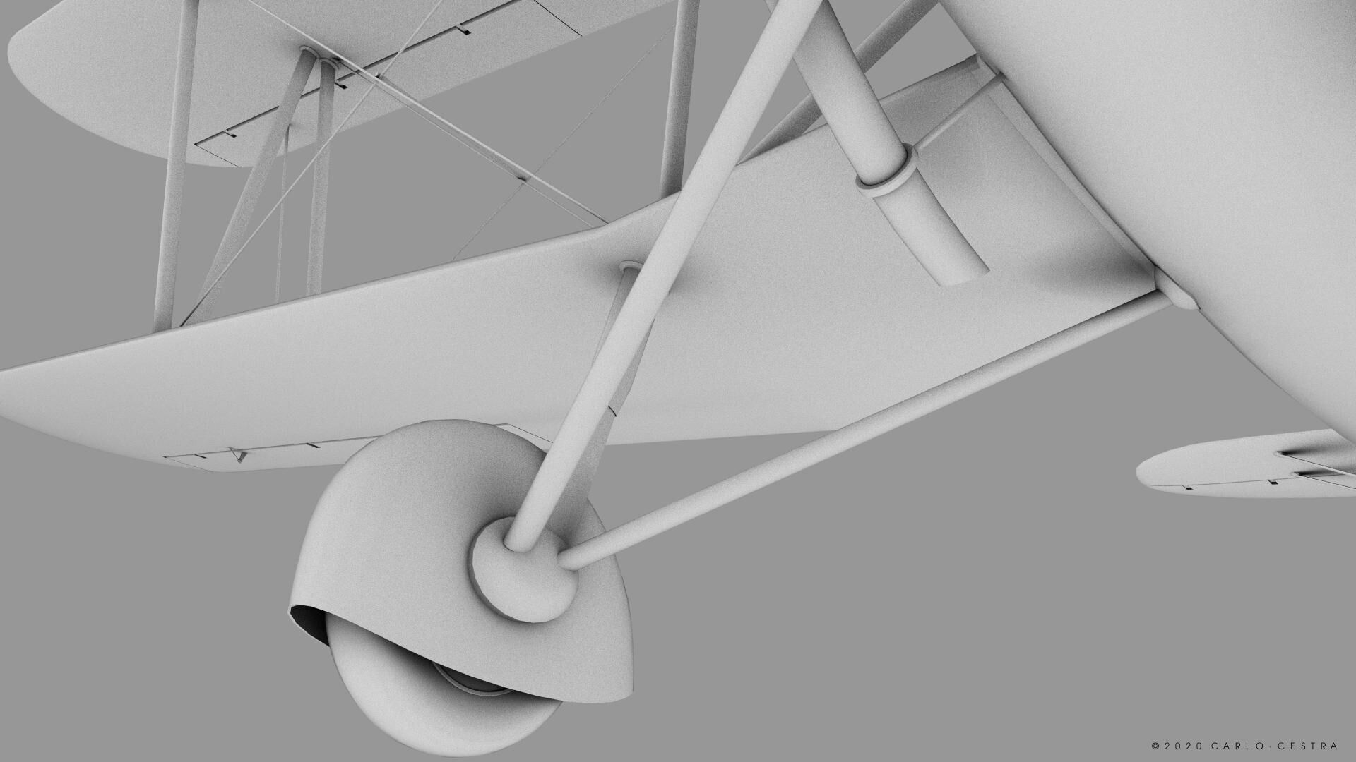 B4Y ha-327 - Not rigged Low-poly 3D model_35