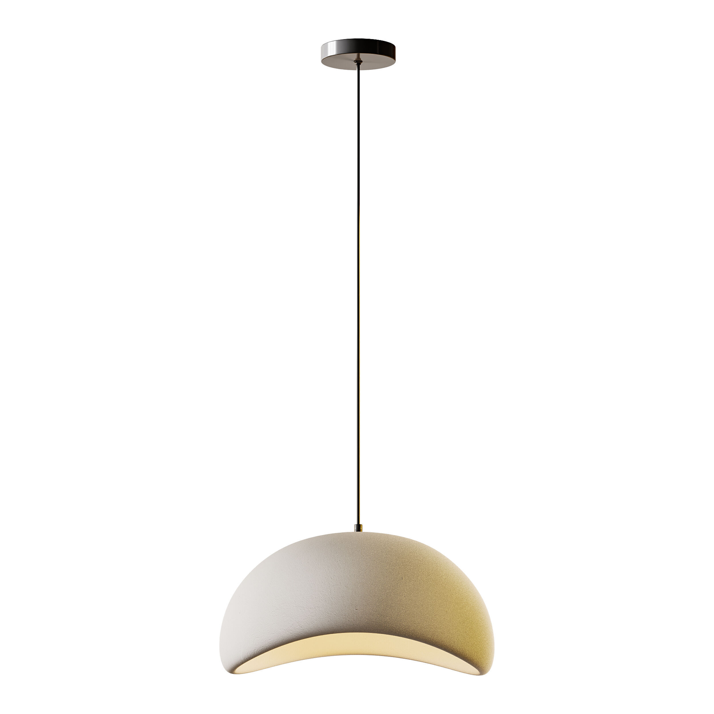 Wabi Sabi Pendant Light C 3D model_12