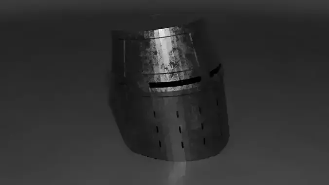 Medieval topfhelm