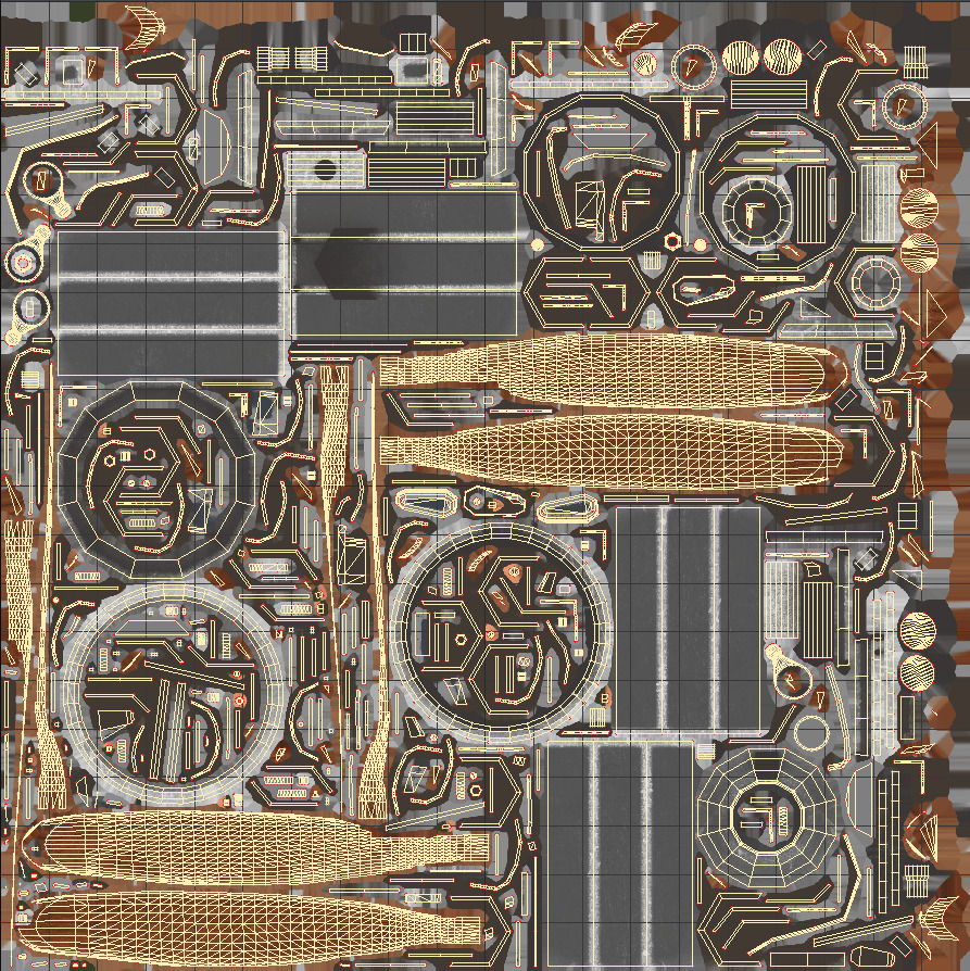 B4Y ha-327 - Not rigged Low-poly 3D model_43