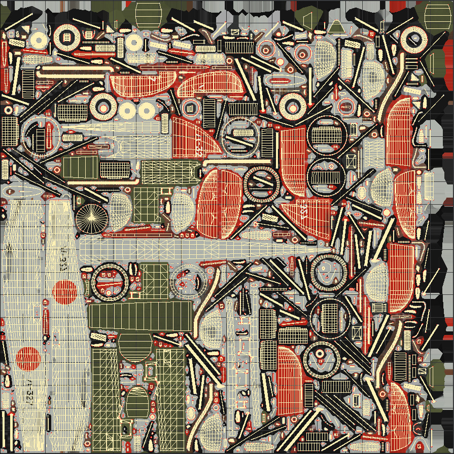 B4Y ha-327 - Not rigged Low-poly 3D model_44