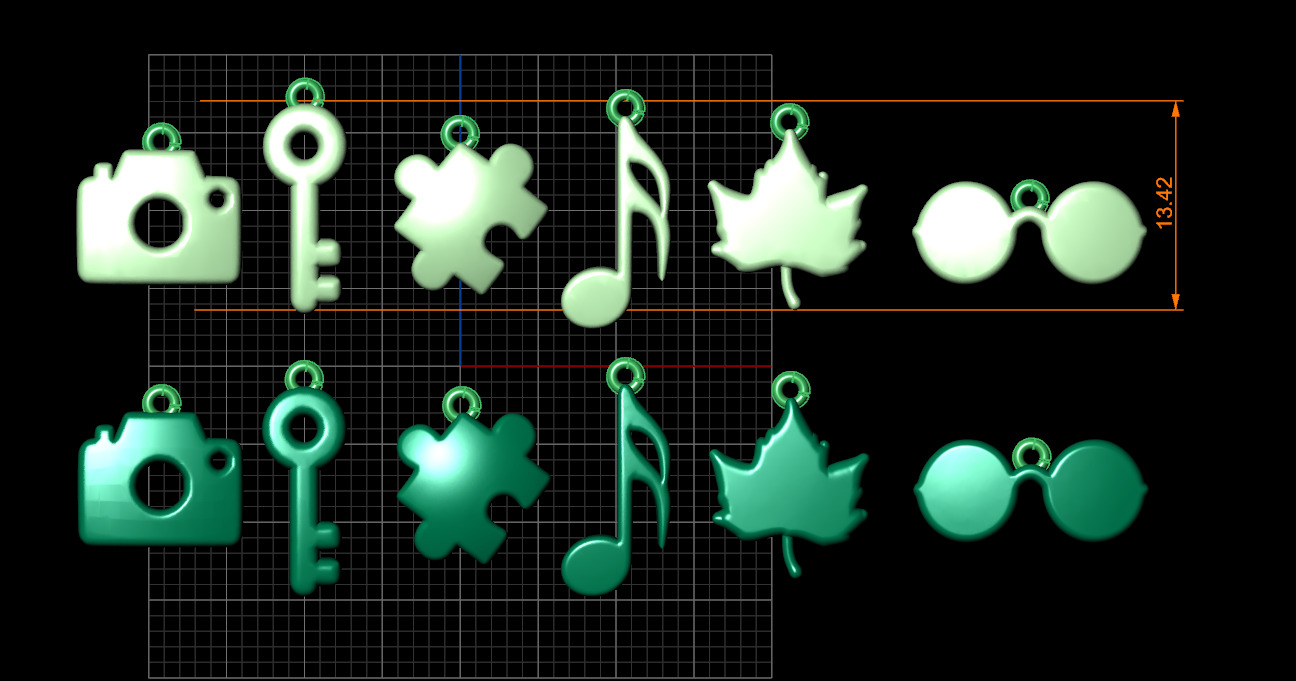 A100-119-pendant 3D print model_9