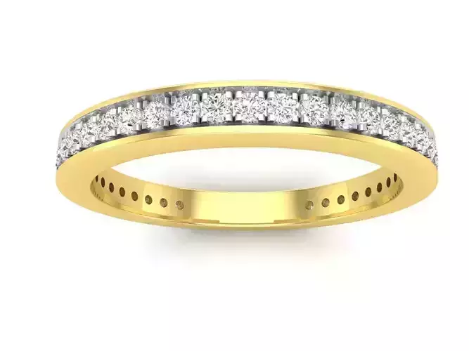 AV 571 Diamond Ladies Eternity Anniversary Stackable Band