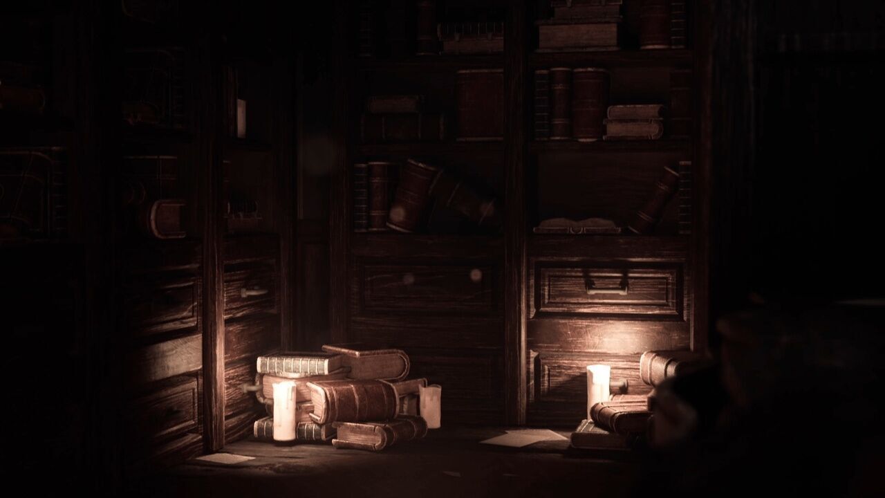 Modular Haunted House Low-poly 3D model_14