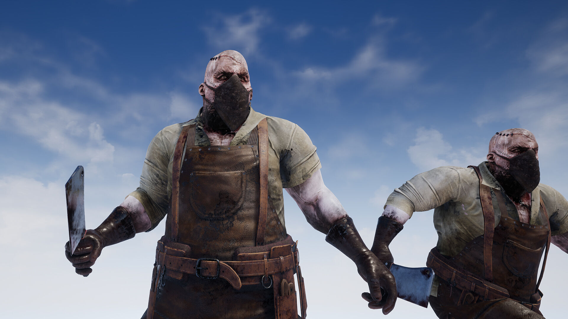 Brutal Butcher - Rigged and Animated Low-poly 3D model_7