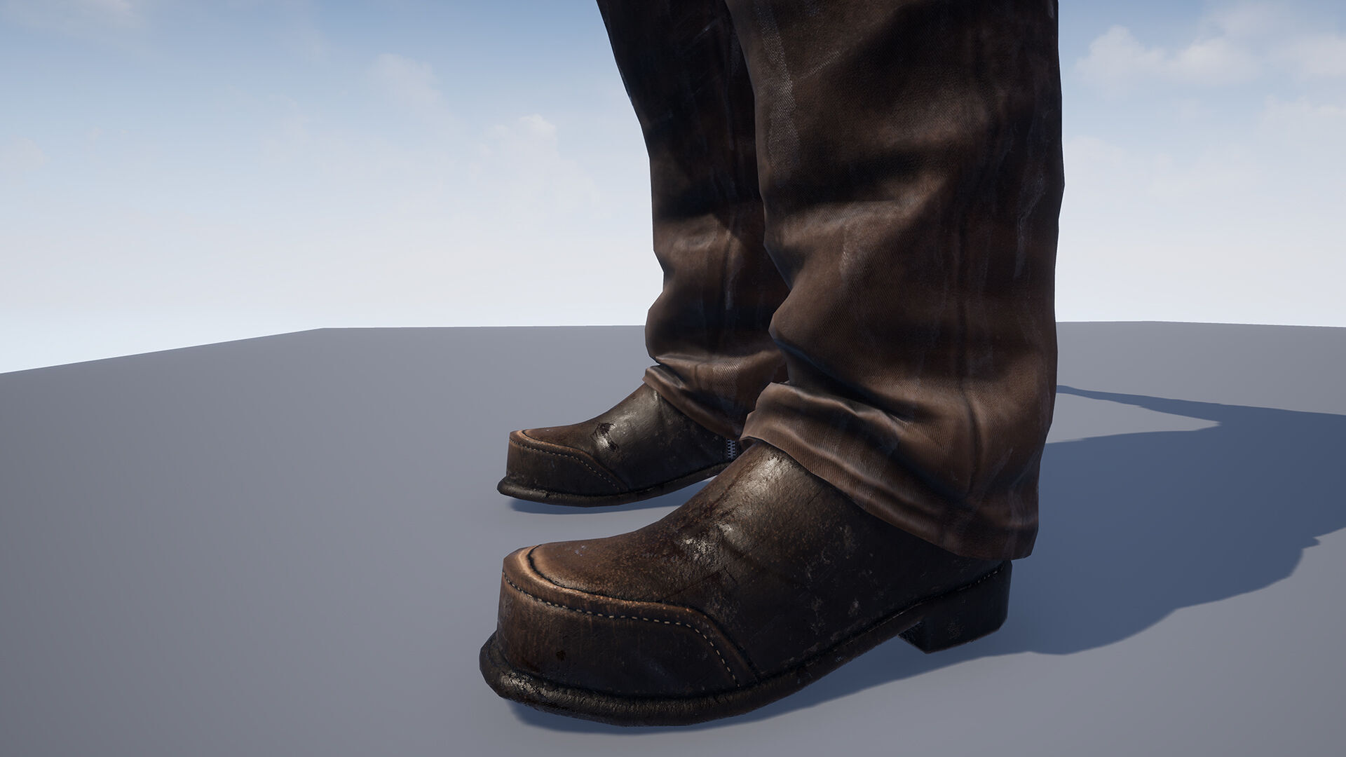 Brutal Butcher - Rigged and Animated Low-poly 3D model_11