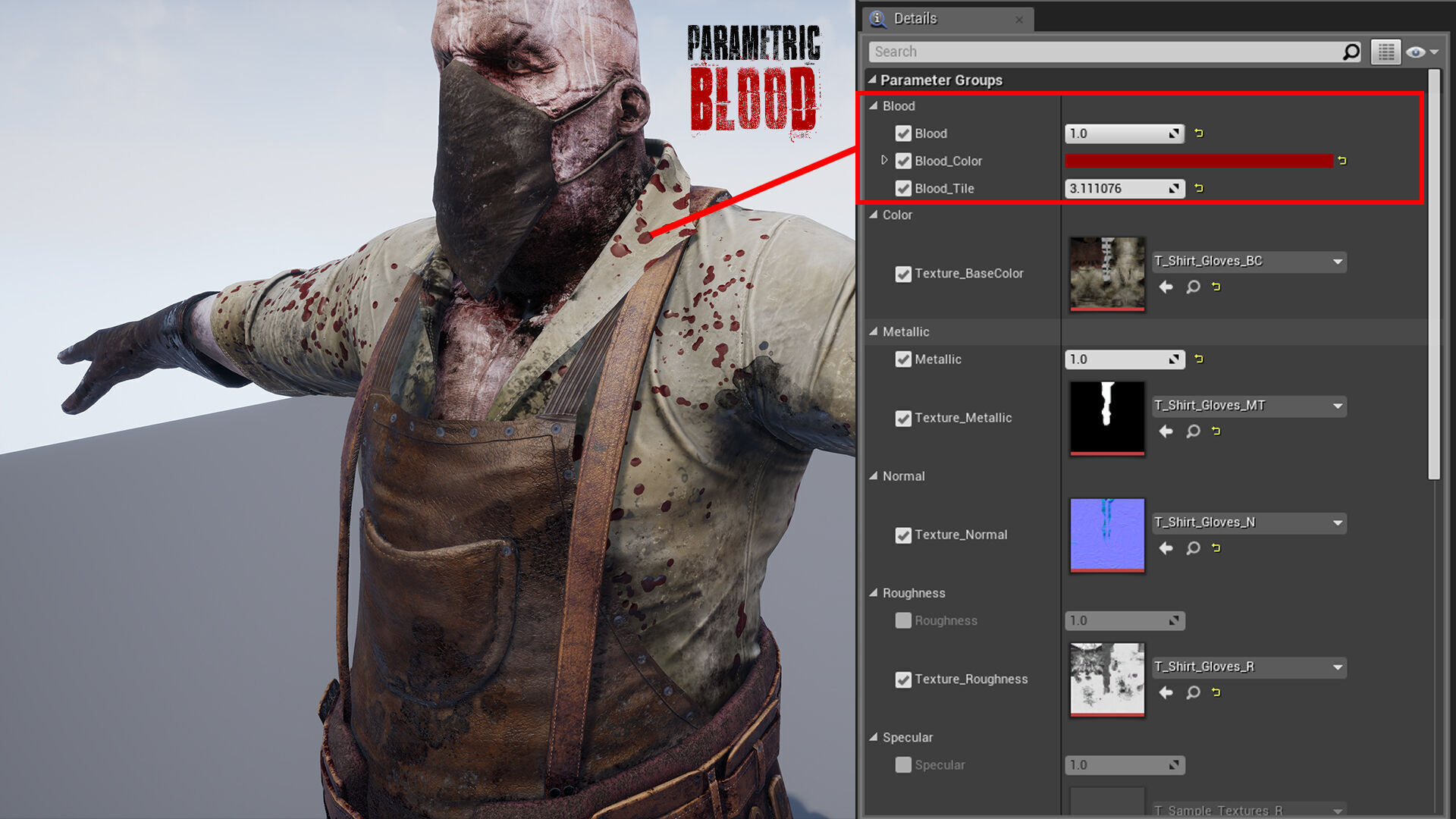 Brutal Butcher - Rigged and Animated Low-poly 3D model_12