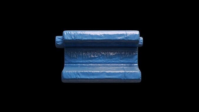 3d Model Plastic Water Barrier 3D model