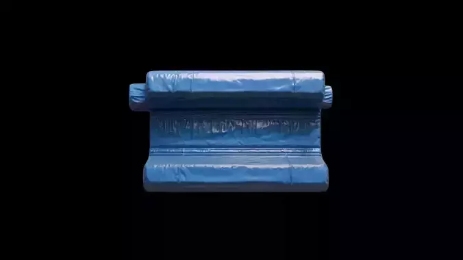 3d Model Plastic Water Barrier