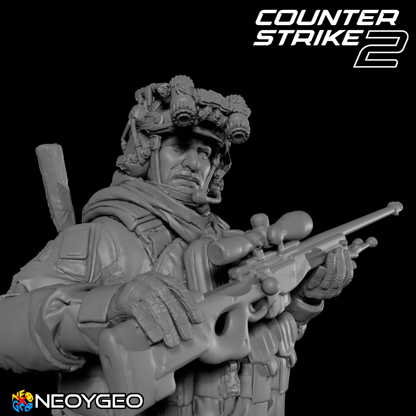 BLUEBERRIES BUCKSHOT NSWC SEAL - COUNTER STRIKE 2 3D print model_0