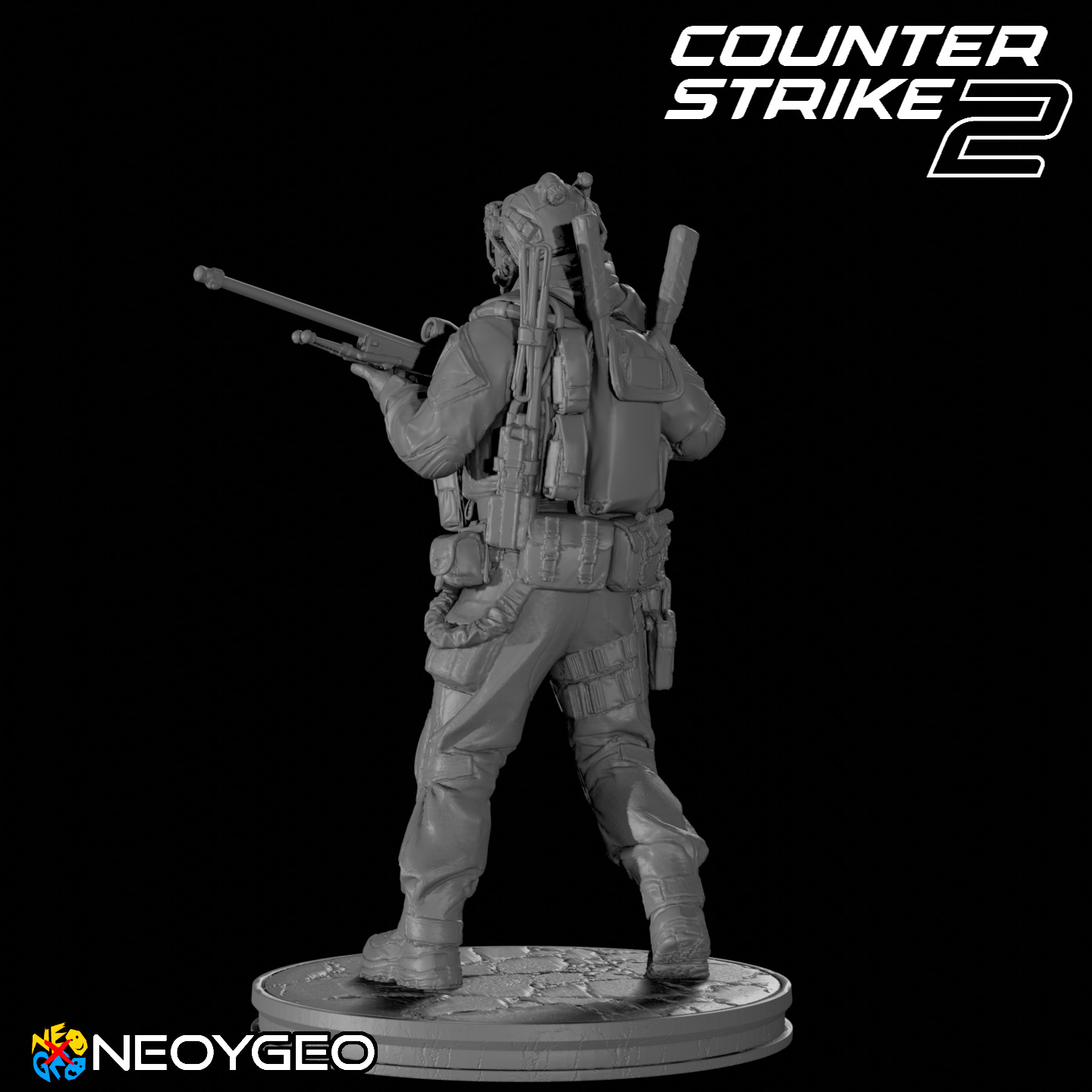 BLUEBERRIES BUCKSHOT NSWC SEAL - COUNTER STRIKE 2 3D print model_4
