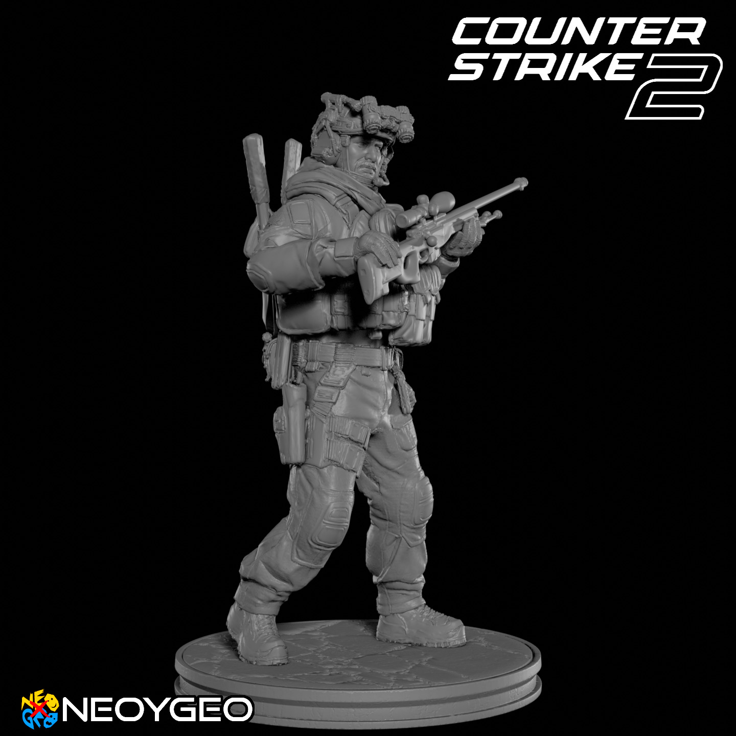 BLUEBERRIES BUCKSHOT NSWC SEAL - COUNTER STRIKE 2 3D print model_2