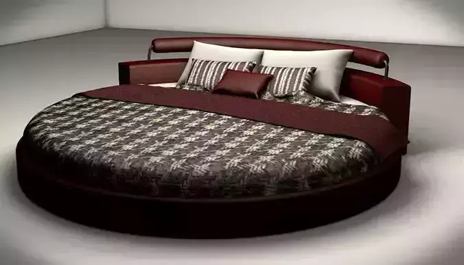 Round Bed