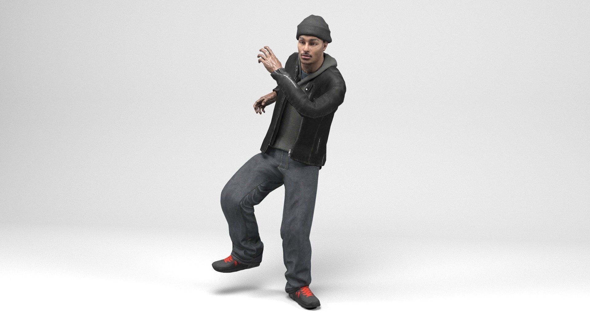 Man 8 Collection Low-poly 3D model_12