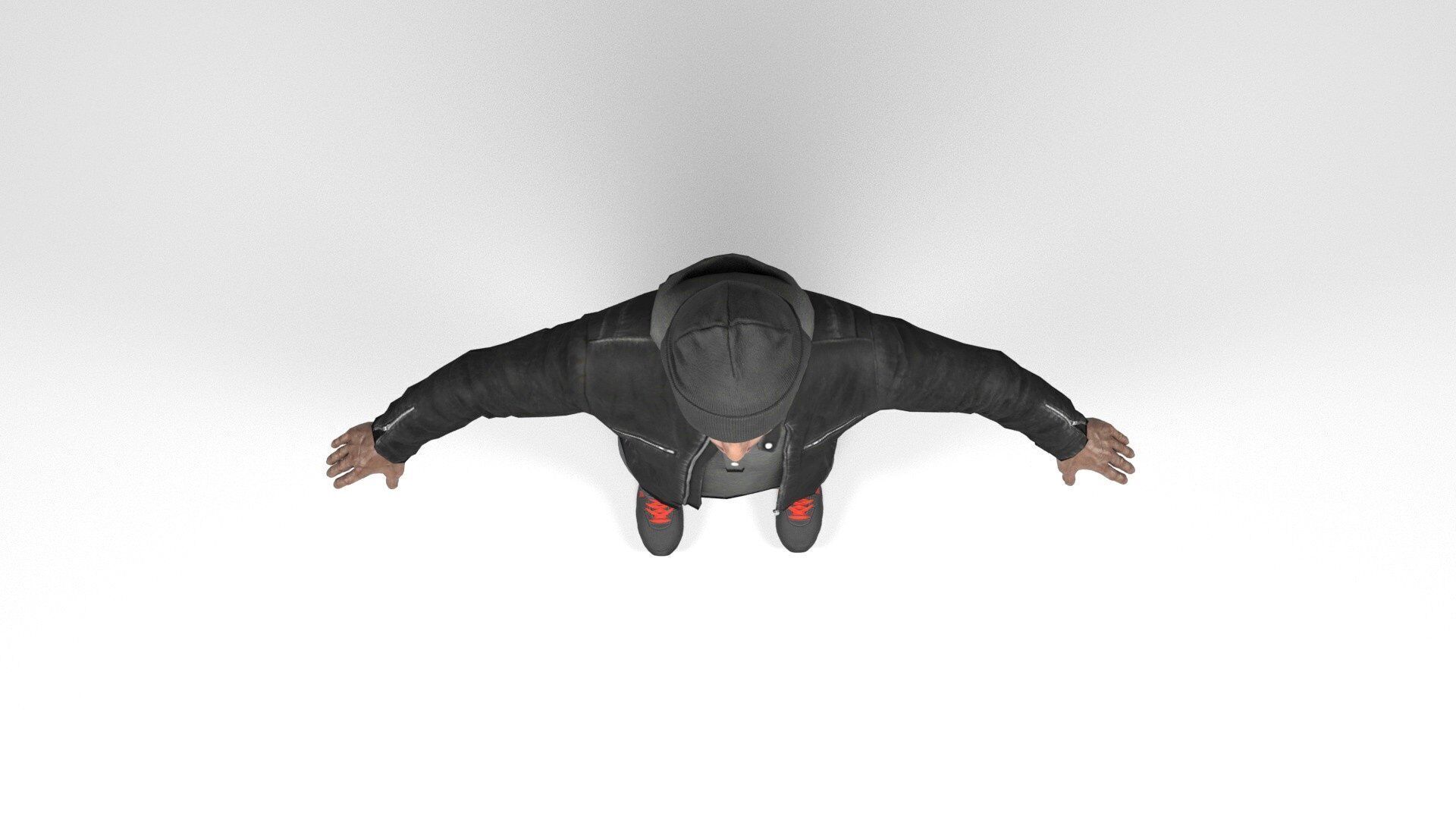 Man 8 Collection Low-poly 3D model_5