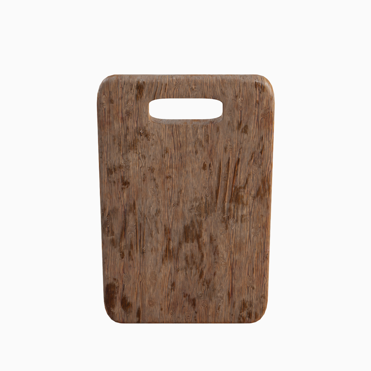Cutting Board Set Low-poly 3D model_16