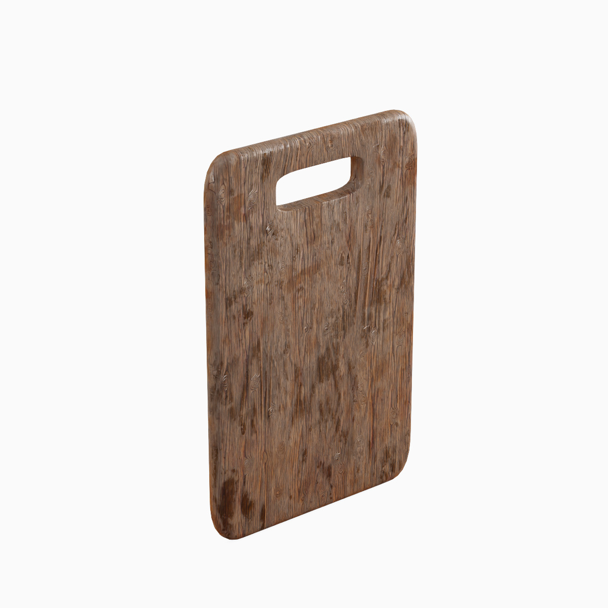 Cutting Board Set Low-poly 3D model_17