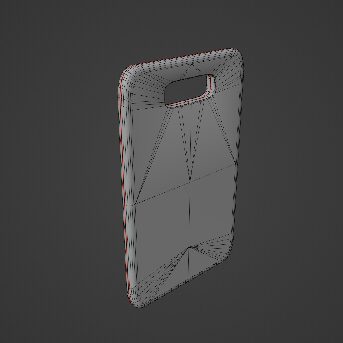 Cutting Board Set Low-poly 3D model_32